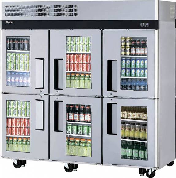 Шкаф холодильный демонстрационный Turbo Air KRT65-6W (сквозной)