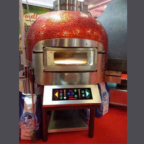 Печь для пиццы Morelo Forni FRV100CM Cupola Mosaic (Red rubino) 6 пицц