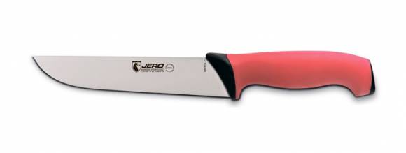 Нож кухонный разделочный TR 18 см Jero красная рукоять (широкий) 3070TRR