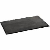 Блюдо,сланец,черное 30*12*0,5 см P.L. Proff Cuisine MSL3012