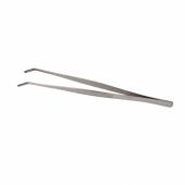 Щипцы (пинцет) 30 см. прямые, изогнутый кончик, нерж. MGsteel 70425 Щипцы (пинцет) 30 см. прямые, изогнутый кончик, нерж. MGsteel 70425