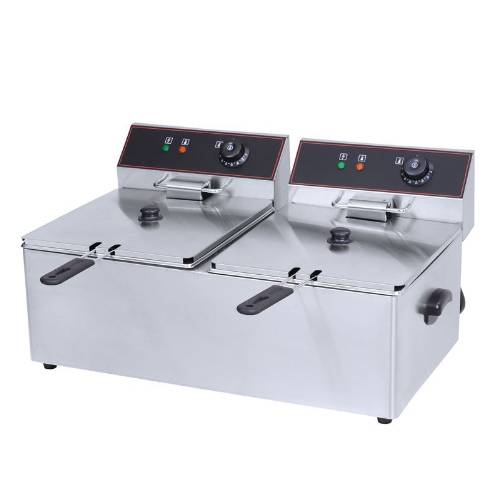 Фритюрница 11л+11л Hurakan HKN-FD1111N Фритюрница 11л+11л Hurakan HKN-FD1111N