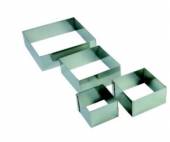 Форма для выкладки/выпечки Квадрат 60х60мм MGSteel CRSQ1 Форма для выкладки/выпечки Квадрат 60х60мм MGSteel CRSQ1