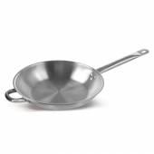 Сковорода 400х55мм нерж. тройное дно индукция Luxstahl  Сковорода 400х55мм нерж. тройное дно индукция Luxstahl