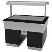 Прилавок с тепловой нерж. поверхностью Stone Island Gastrolux ТМ-1610/ПН/SI для 4хGN1/1 Прилавок с тепловой нерж. поверхностью Stone Island Gastrolux ТМ-1610/ПН/SI для 4хGN1/1