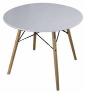 Стол обеденный BM-T08 900*900 белый Стол обеденный BM-T08 900*900 белый