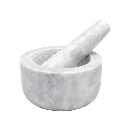 Ступка d=120 мм. h=70 мм. с пестиком 130 мм., мрамор VB FIH 896 Ступка d=120 мм. h=70 мм. с пестиком 130 мм., мрамор VB FIH 896