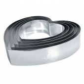 Форма-резак "Сердце" 21*20*5 см, нерж, Proff Cuisine RING-HA-23/5