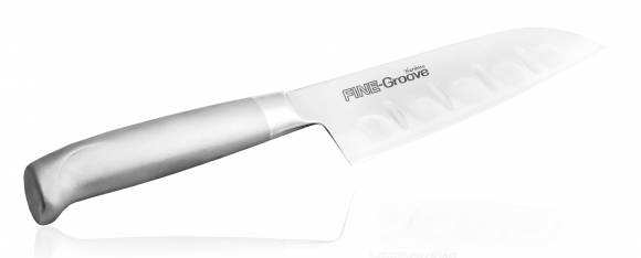 Нож Сантоку Tojiro Fuji Cutlery 160мм сталь Мо-V, рукоять сталь #4000 FC-343