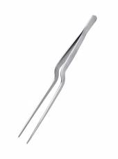 Щипцы (пинцет) 20 см. изогнутые нерж. MGsteel 70416 Щипцы (пинцет) 20 см. изогнутые нерж. MGsteel 70416