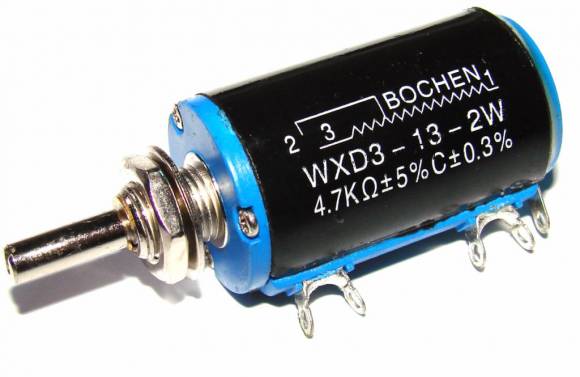 Резистор многооборотный WXD3-13-2W 4,7КОм
