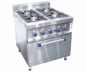 Плита газовая 4-х конф. Абат ПГК-49 ЖШ с духовкой Плита газовая 4-х конф. Абат ПГК-49 ЖШ с духовкой