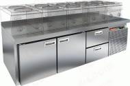 Стол холодильный HICOLD GN 112/TN LT SH 2 двери 2 ящика