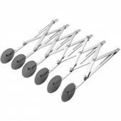 Нож роликовый для теста 6 лезвий WAS нерж. 1507006  04070928 Нож роликовый для теста 6 лезвий WAS нерж. 1507006  04070928