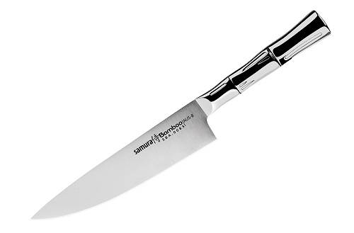Нож кухонный Шеф 200мм Samura Bamboo AUS-8  SBA-0085/K