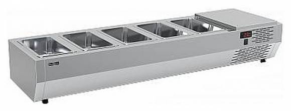 Витрина холодильная настольная для ингредиентов Carboma A40 SM 1,4 (5 GN1/3)
