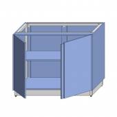 МОБ-Д 900х800х860 серия RD1 Каркас с обшивкой ЛДСП, двери, 2-е внутр.полки МОБ-Д 900х800х860 серия RD1 Каркас с обшивкой ЛДСП, двери, 2-е внутр.полки