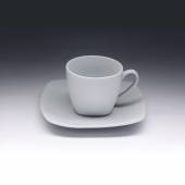 Б Кофейная пара  80мл Collage с квадратным блюдцем фк450 Б Кофейная пара  80мл Collage с квадратным блюдцем фк450