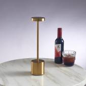 Лампа настольная беспроводная d=8 см. h=34 см. алюм., золотая LED METAL MGline 75055 Лампа настольная беспроводная d=8 см. h=34 см. алюм., золотая LED METAL MGline 75055