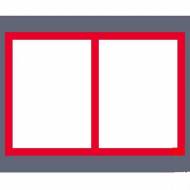 Матрица 2 ячейки 187х137мм для Indokor IX-5