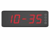 iBells-150 - пятизначное табло вызова (чёрный матовый) iBells-150 - пятизначное табло вызова (чёрный матовый)