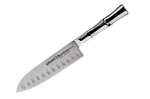 Нож кухонный Саноку 137мм Samura Bamboo AUS-8  SBA-0093/K