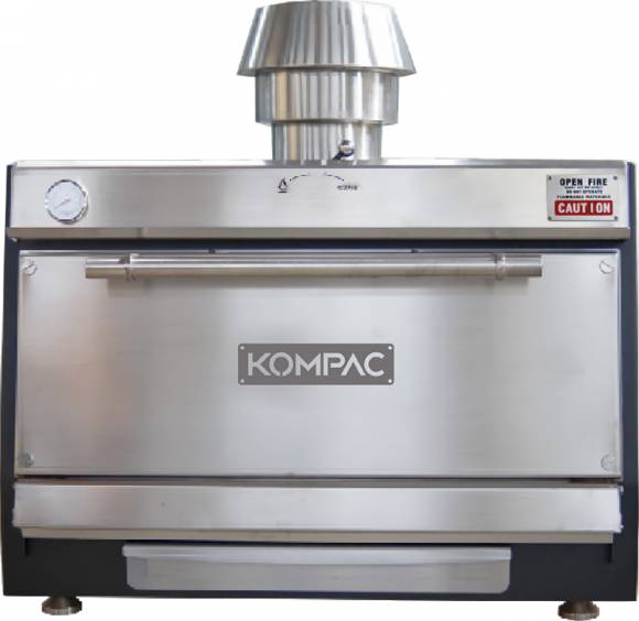 Угольная печь типа "Хоспер" размер XL Kompac NT-90PRO Угольная печь типа "Хоспер" размер XL Kompac NT-90PRO