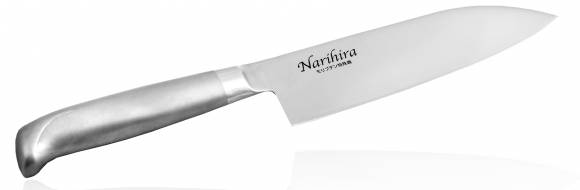 Нож Сантоку Tojiro Fuji Cutlery 170 мм сталь Мо-V, рукоять сталь #5000 FC-61