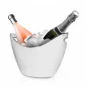 Ведро для шампанского пластик 2,7л. 270*200/160*115 мм. h=205 мм. с ручками для 2-х бутыл VB FIE 976