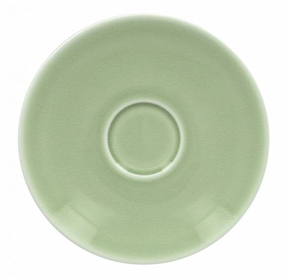 Блюдце 150мм RAK Porcelain Vintage фарфор зеленый VNCLSA15GR /12/