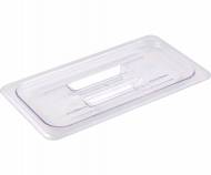 Крышка стандартная для GN1/4 п/к прозрачная Рестола с ручкой [JW-P14HC]