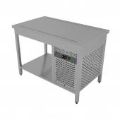 Стол открытый с охлаждаемой поверхностью, боковой агрегат, 1800х700х850