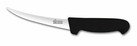 Нож обвалочный PROFI MVQ MESSER узкое изогнутое лезвие 15см черная ручка G3440