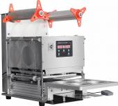 Запайщик лотков автоматический Hualian HL-95A (d150) SS (уголок для открывания, таймер)