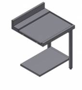 Стол для чистой посуды Kayman СПМ-112/0707 Л к посудомоечным машинам Apach AC800 справа Стол для чистой посуды Kayman СПМ-112/0707 Л к посудомоечным машинам Apach AC800 справа