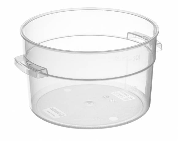 Контейнер для продуктов круглый 2,1л d=18 см h=11 см, с мерной шкалой, прозрачный, п/п, б/к GP 76719