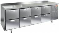 Стол холодильный Hicold SN2222/TN 8 ящиков