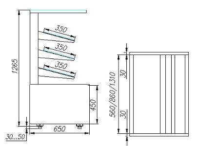 Витрина хлебная KC70 N 0,9-2 LIGHT Bread 0102-0109 (без стекла) (Хлебная 0,9 Carboma Cube) Витрина хлебная KC70 N 0,9-2 LIGHT Bread 0102-0109 (без стекла) (Хлебная 0,9 Carboma Cube)