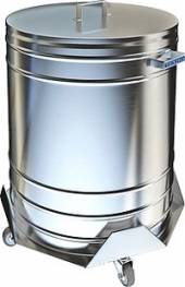 Тележка производственная с баком для сбора отходов Техно ТТ ТП-218 Тележка производственная с баком для сбора отходов Техно ТТ ТП-218