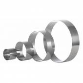 Форма кондитерская 240х50мм нерж. Luxstahl для торта круглая