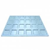 Лист для выпечки чиабатты и булочек панини 160 мм 600*400