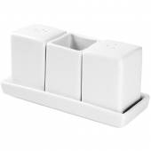 Набор для специй 3 предмета H=60 L=130 B=55мм «Кунстверк» A2750 /1/48/