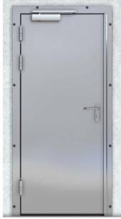 Распашная дверь одноств. технологическая РДОТ(EI60)-1000.2100-60,противопожарная,рама угловая Распашная дверь одноств. технологическая РДОТ(EI60)-1000.2100-60,противопожарная,рама угловая
