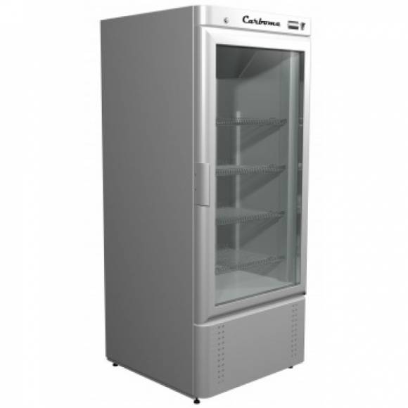 Шкаф холодильный Полюс Carboma R700C стекло