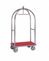 Тележка для багажа 96х59х180см ОЛДАК нерж., ковролин, арочные поручни ТМ 4.1 Тележка для багажа 96х59х180см ОЛДАК нерж., ковролин, арочные поручни ТМ 4.1