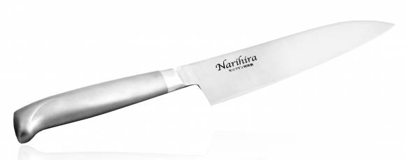 Нож Сантоку Tojiro Fuji Cutlery 180мм сталь Mo-V, рукоять сталь #5000 FC-62