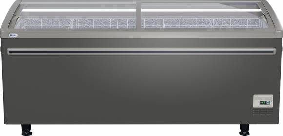 Ларь-бонета Haier GTS1850G серый (торцевой)