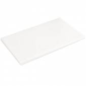 Доска разделочная 600х400х18мм белая полипропилен Maco 60040018W Доска разделочная 600х400х18мм белая полипропилен Maco 60040018W
