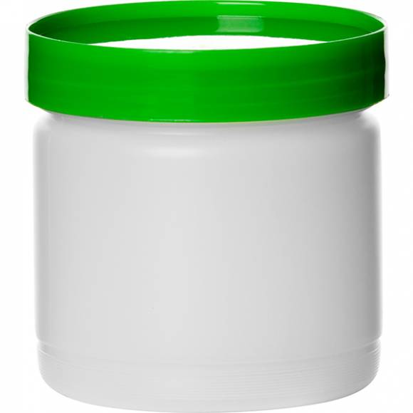 Емкость для сока с крышкой 0,5л «Пробар» полипроп. D=95,H=90мм белый JW-BSP0.5LJ