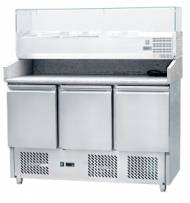 Стол холодильный  GN1/1 серия 700 столешница и бортик из гранита Koreco S903PZ 8927 Стол холодильный  GN1/1 серия 700 столешница и бортик из гранита Koreco S903PZ 8927